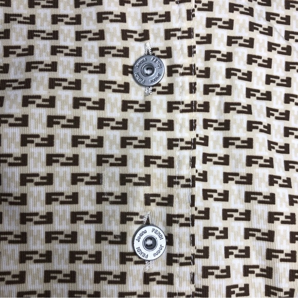 Authentic Vintage Fendi button up blouse - Picture 4 of 9